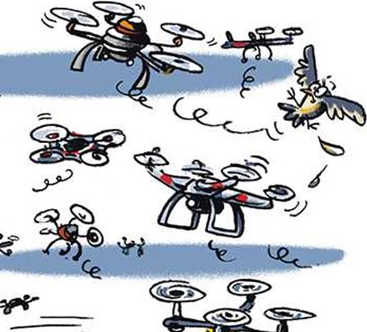 constellation de drones